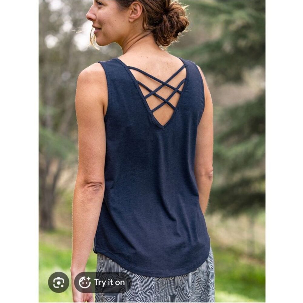 Title Nine Yasumi Wicking Tencel Strappy T-Shirt